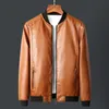 winter Leather Jacket Men Bomber Retro Fleece Motorcycle Jackets Plus Size 6XL 7XL 8XL Coats Flannel Warm Comfort High Quality P33D#