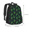 Backpack Cute Cactus Classic Basic Canvas School Casual Daypack Office For Men Women