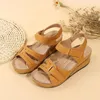 Jurk Schoenen Dames Sandalen Zachte Bodem Sleehak Zomer Platform Sandalias Mujer Elegante Wiggen