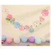Decorazione per feste Primavera Tè Fiore Principessa Banner per fata Compleanno Decorazioni per baby shower Aula dell'asilo