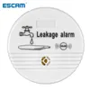 2024 ESCAM 90db Leakage Alarm Detector Water Leakage Sensor Wireless Water Leak Detector House Safety Home Security Alarm System