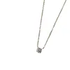 2024 Choucong Moissanite Diamond Pendant Simple Fashion Jewelry Real 100% 925 Sterling Silver 14K Gold Solitaire 보석 여성 Beach Clavicel 목걸이 선물