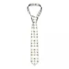 Laços formais turcos mau olhado coleção em gravata branca para casamento personalizado homens nazar amuleto hamsa boho gravatas boêmias