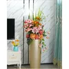 Vaser vas dekoration blommor arrangemang konstgjorda golv stora ljus lyx vardagsrum blomsterodling