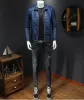 Veste en cuir à col montant Veste Fi pour hommes 2024New Veste en cuir décontractée pour hommes Slim Korean Versi Handsome Vêtements pour hommes 64tP #