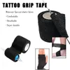 6122448 noir tatouage Grip Bandage couverture enveloppes bandes non tissé imperméable auto-adhésif doigt Protection accessoires 240318