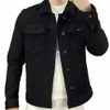 jeans Coat for Men Butt Casual Slim Short Denim Jackets Man Diamd Black Japanese Loose Free Ship Low Cost Rock Y2k Korea g9aQ#