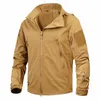 Mege Brand Clothing New Autumn Men's Jacket Coat Military Clothing Tactical Outwear US Army Breseable Nyl Light Windbreaker 54iz＃