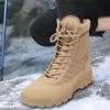 Buiten wandelschoenen Ademende bergbeklimmen Schoenen Lichtgewicht Winter Tactische militaire laarzen Wear-resistente niet-slip voor mannen 240313