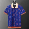 Designerska koszulka polo polo polo luksusowy bawełniany liter drukowany haftowany moda mody High Street Men's Women's Kobiet