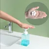 Liquid Soap Dispenser 250ML Cute Flower Hand Pump Bottle Floral Foam Handsoup Bubbler Plastic Bathroom Press Washing