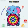Darts Children Leisure Time Elephant Cartoon Sports Accessories Sticky Ball Arithmetic toy Dart Toy Animal Dart Board 24327