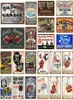 2021 Funny Designed Rod Garage Decor Vintage Metal Tin Signs Classic Car Motor Battery Tools Wall Art Plate Shabby Chic Painti1878894