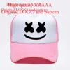 Cotton Candy Marshmello Electric Sound DJ Peripheral Baseball Sunshade och Sunscreen Screen Hat Print