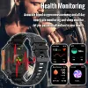 Watches 2023 Ny Rugged Military Smart Watch Men Bluetooth Call for Xiaomi Android iOS Sports Watches Compass Smartwatch IP67 Waterproof