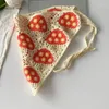 Sjaals vrouwen haken haarband paddestoelpatroon tulband kerchief voor kamperen pography xxfd