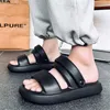 Marken Anti-Rutsch-Sandalen Herbst ohne Riemen Sportschuhe Sandalenschützen Männer Outdoor Sneaker Übersee Freizeit Original Sportler 376 375 64244