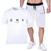 Tute Abbigliamento sportivo estivo stilista stampato abbigliamento sportivo da uomo T-shirt pantaloni tuta pantaloncini da uomo camicia polo casual