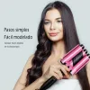 Ferros 3 barril cabelo crimper cabelo curling ferro cerâmica modelador varinha duas engrenagens controle de temperatura cabelo ondulação ferramenta estilo para menina mulheres