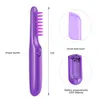 Electric Detangling Hair Brush Portable Electric Detangling Hair Comb Automatic Solve Tangled Hair Massage Comb For Curl Hair 240322