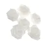 Decoratieve bloemen 50 stuks Garland kunstmatige roos bloem nep bruiloft decor hoofd bruids douche gunst witte bruid