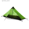 テントアンドシェルター2021 NEWバージョン230cm 3F UL GEAR LANSHAN 1 ULTRALIGHT CAMPING 3/4シーズン15D Silnylon Rodless Tent24327