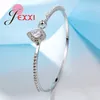 Charm Bracelets Fashion Jewelry Brand Bracelet 925 Sterling Silver SilverCubic Zircon Bangles Wedding Gift Party Wholesale