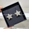 designer earrings for woman Horse Eye Diamond Star Earrings Asymmetric Four Leaf Grass Star Earrings High Grade Womens Earrings