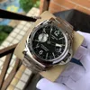 디자이너 시계 자동 기계식 사파이어 미러 크기 47mm 16mm cowhide watchband 자동 이동 시계