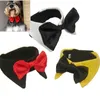 Vêtements pour chiens mtmtpet mode gros bowknot liens big chiens cravates nolons