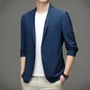 2022 estate nuovo Seaml seta del ghiaccio sottile Sun Protecti Mens Smart Casual Blazer di alta qualità maschio Slim Fit giacche da uomo m0AP #