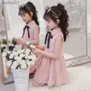 Robes de fille Robe d'été pour fille, vêtements pour enfants, amples et confortables, robes de princesse, nouveaux styles, pour enfants de 2 3 4 5 6 7 8 9 ans, robe chemise yq240327, 2024