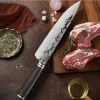 Noże kute nóż zestaw rybny santoku nóż 110pc szef kuchenny noża Kuche Butcher Boning mięs