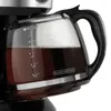 Conjuntos de panelas BLACK DECKER Cafeteira programável de 12 xícaras Preto/Aço inoxidável CM4000S