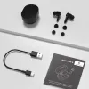 Hörlurar Soundpeats Q Wireless Earuds Bluetooth 5.0 inear trådlösa laddande hörlurar med 4misk 10mm förarens beröringskontroll USBC