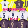 2024 EURO 24 25 Koszulka piłkarska Bellingham Soccer Jerseys Saka Foden England Rashford Sterling Grealish Drużyna narodowa Kane Football Shirt Kit Kids Set 36