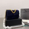 2024 Gold Chain Designer Sacs Sacs Lady Luxurys Handbag Diamond Diamant Crossbody Bags Lady Purse
