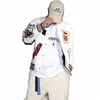 Männer Herbst Multi-Brief Stickerei Baseball Uniform Retro Leder Jacke Mantel Frühjahr Männliche Fi Casual Hohe Qualität Kleidung 79UI #