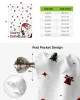 Curtains Christmas Dwarf Snowflake Gift Tree Bow Tie Curtains for Living Room Bedroom Modern Tie Up Window Curtain Kitchen Short Drapes