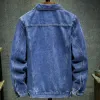 Giacche di jeans Uomo Cappotto Spalle larghe Jeans Cappotto per uomo Autunno Corea Mer Prezzo economico Elegante Estetica bassa Vintage G Y2k C345 #