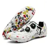 Sapatos de ciclismo sapatilha ciclismo mtb homens tênis mulheres mountain bike bicicleta respirável esporte confortável