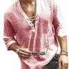 Camicie da uomo ARRIVO MENS V NECK CORTO CASHITT SCHITTO MASHIRT DESIGN DESIGN SLID FIT FITTO SOILD TEET TEAT