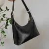 Half maan schoudertassen voor vrouwen kleine tote portemonnees en handtassen luxe ontwerper SAC A Main Brand Fashion Pu Leather 240315
