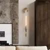 Duvar lambası Enerji Tasarrufu Modern Cam Altın Amerikan İskandinav Sconce Retro Vintage Oturma Odası Yatak Odası sundurma koridor Balkon Yemek