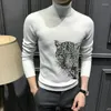 Men's Sweaters Autumn And Winter Turtleneck Sweater Luxury Couple Knit Pullover Custom Craft Cashmere Long-Sleeved Tops