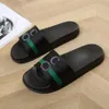 مصمم شرائح نساء رجل النعال الفاخرة الصنادل العلامة التجارية الصنادل الجلدية الوجه Flip Flops شريحة أحذية أحذية غير رسمية