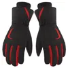 Gants de cyclisme Moto écran tactile équitation imperméable Ski avec autocollant magique hiver Moto thermique neige pour femmes hommes