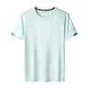 Maglietta sportiva Quick Dry da uomo maniche corte estate casual bianca Plus OverSize 6XL 7XL 8XL 9XL Top Tees GYM Tshirt Clothes 240325