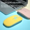 Ratos sem fio mouse para ipad pro 12.9 11 ar mini silencioso pc mause recarregável mouse bluetooth para samsung xiaomi tablet portátil