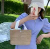 new seaside take a holiday beach bag fashion countryside casual toiletry bag girls women weave tote bag